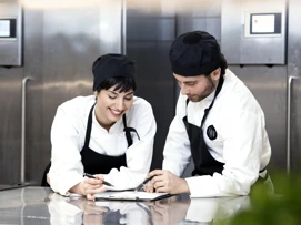 Picture of two chefs